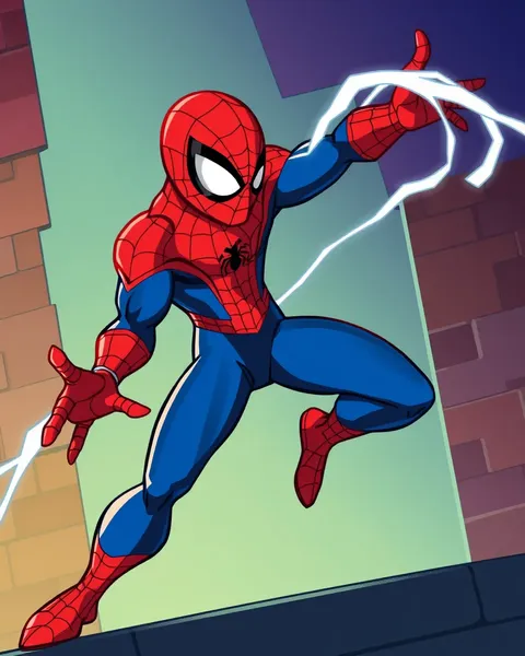 Galerie d'images de Spider-Man de cartoon