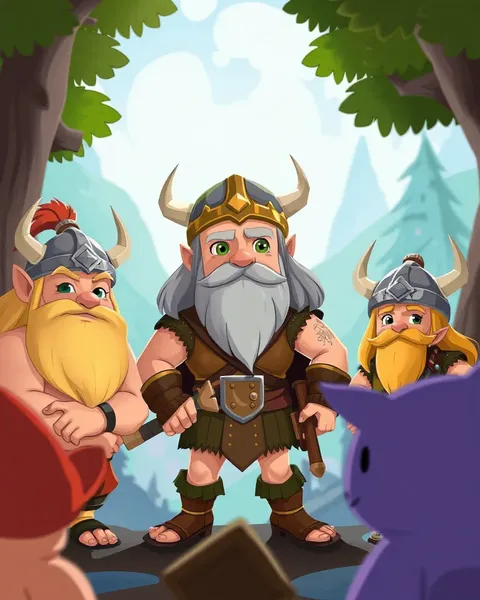 Galerie d'images de Viking cartoon