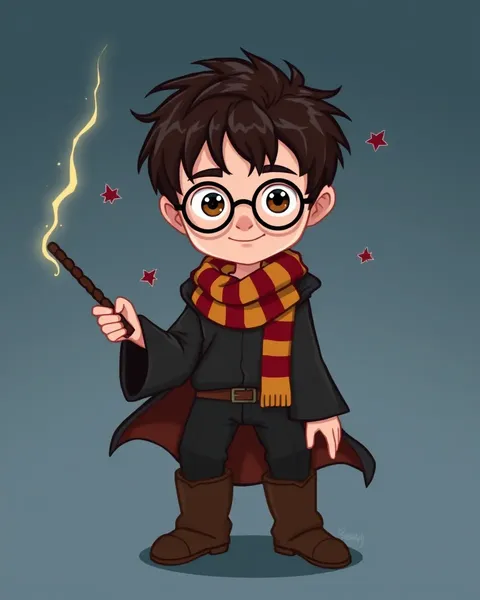 Galerie d'images de cartoon de Harry Potter