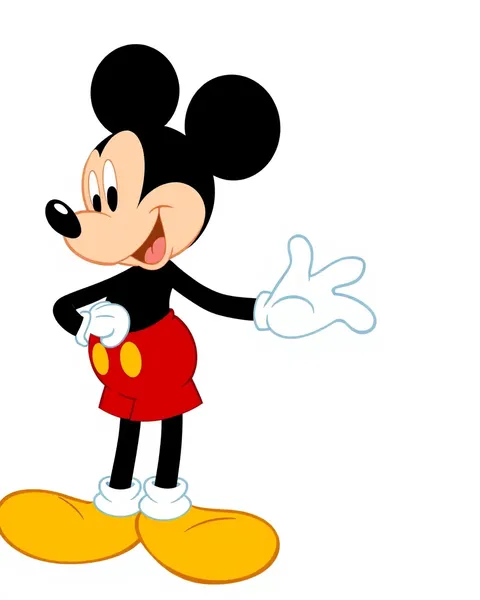 Galerie d'images de cartoon vintage de Mickey Mouse