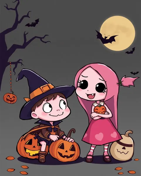 Galerie d'images de cartoons de Halloween