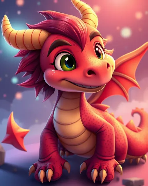 Galerie d'images de dragon en cartoon