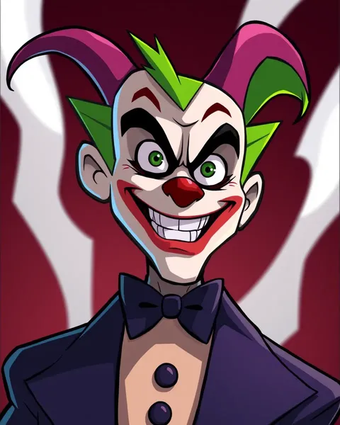 Galerie de Maîtrise de l'Image de Cartoon du Joker