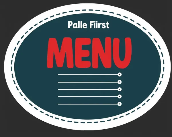 Graphique vectoriel de design d'élément PNG de menu latéral