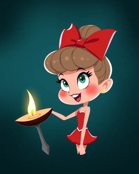 Graphiques de cartoon de Cindy Lou Who