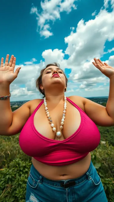 Gros Seins Nu Pics Libèrent l'Énergie Féminine Non Contrôlée