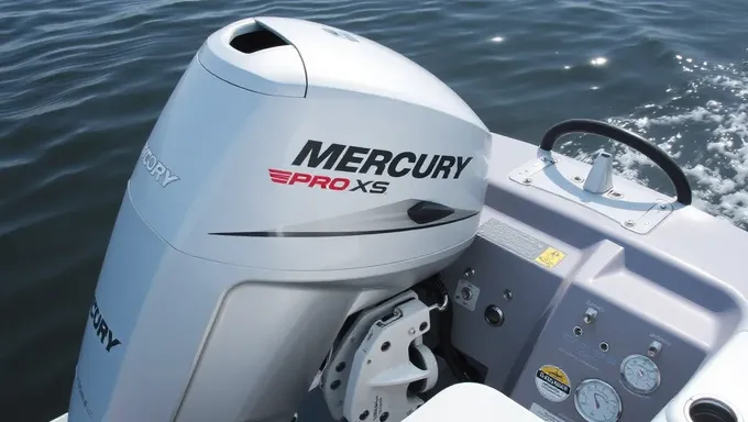 Guide du Mercury 115 Pro X 4 temps 2025