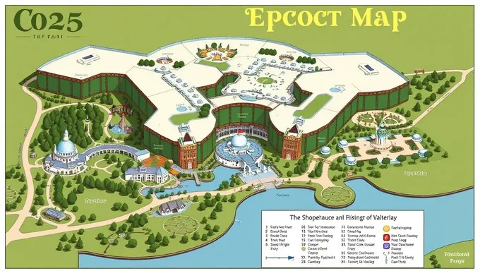 Guide exhaustif de la carte d'Epcot 2025 pour les fans d'Epcot