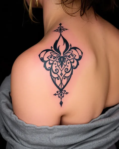 Guérison de l'encre avec tatouage coloré blanc