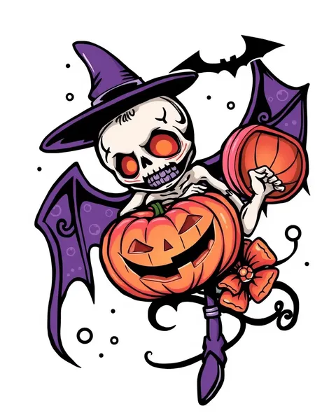 Halloween Tattoo Flash : Style Flash d'Halloween