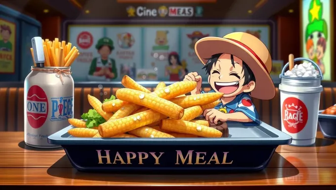 Happy Meal One Piece 2025 : jouet exclusif