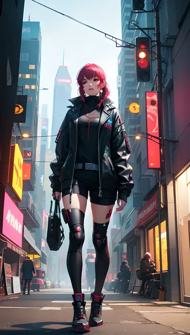 Hentai cyberpunk : un genre de pornographie futuriste