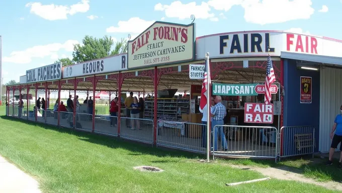 Heures du Foire du Comté de Jefferson WI 2025 : Plan