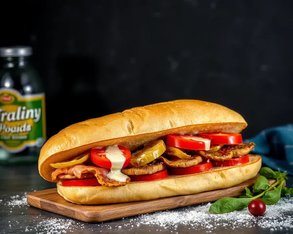 Hoagie italien PNG : Hoagie italien PNG répété