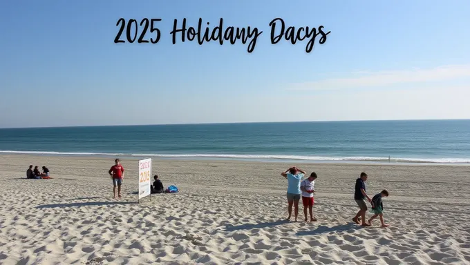 Holidays 2025 : la pause estime est bientôt là