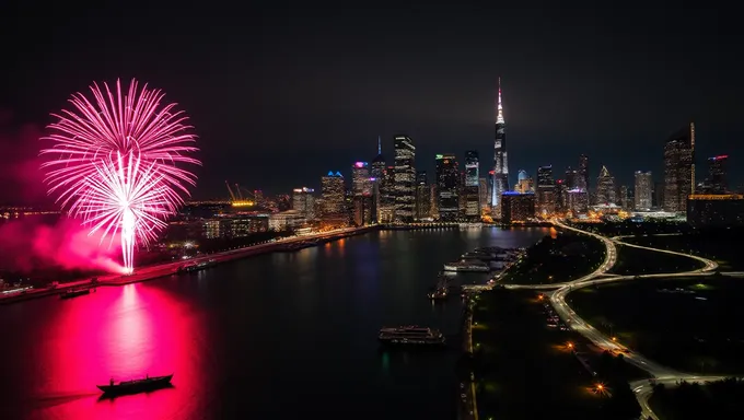 Horaires du feu d'artifice de Détroit 2025 publiés