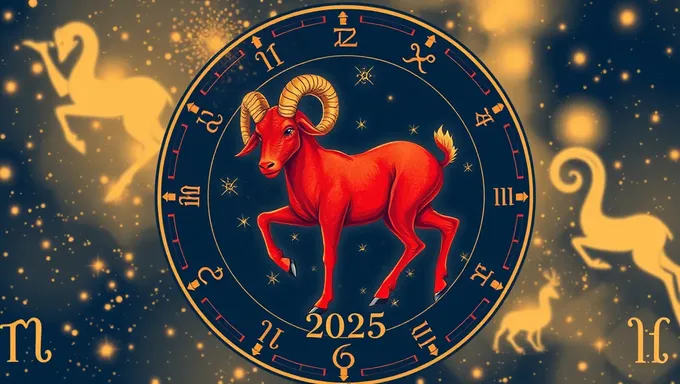 Horoscope des Aries 2025 : révélations astrologiques pour l'année