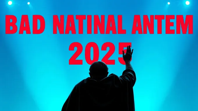 Hymne national détestable pour 2025 détesté