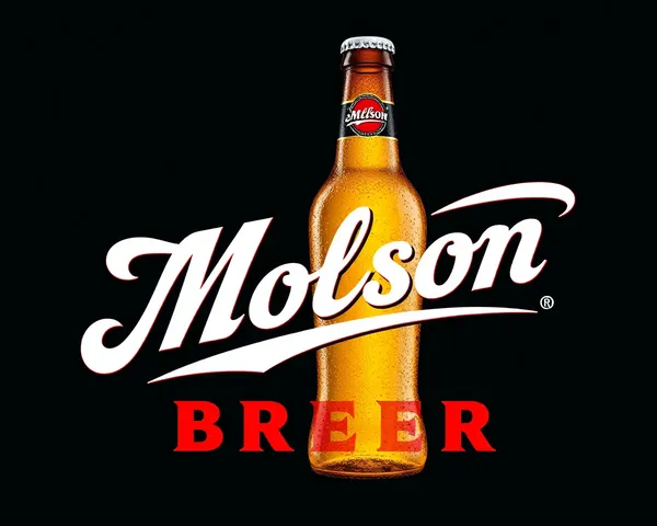 Icone PNG de Molson Beer, concept de design iconique original