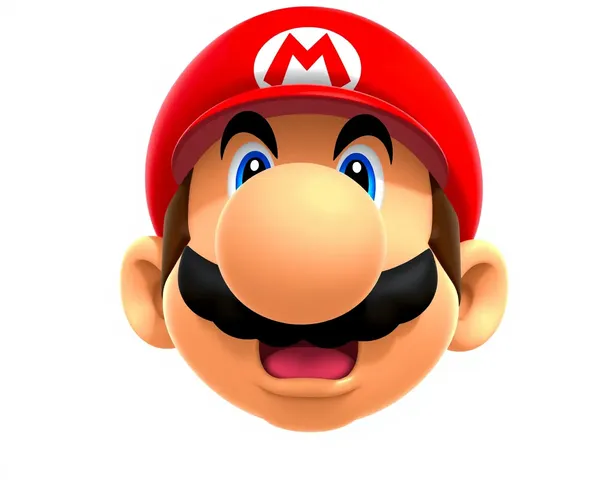 Icone de Mario Hat en format PNG, inspiration graphique