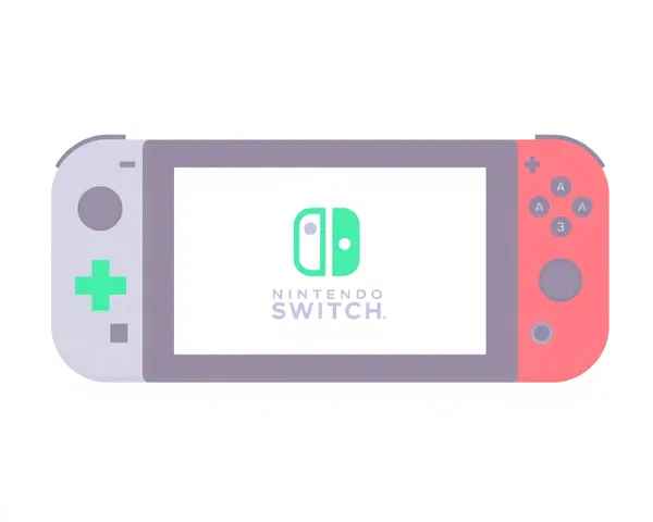 Icons de Nintendo Switch en style de transparence rose et verte