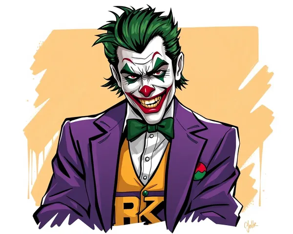 Icône de Joker PNG vectorielle