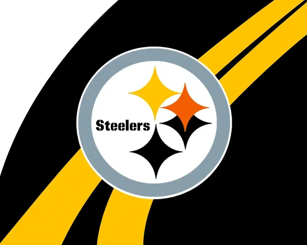 Icône de logo des Steelers de Pittsburgh pour les réseaux sociaux