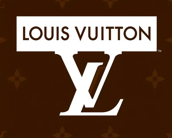 Identification du logo Louis Vuitton en format PNG