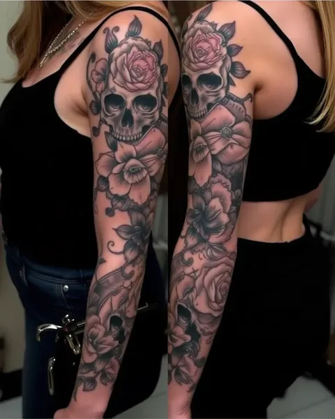 Idées de Tatouage de Manchette pour les Femmes pour un Art du Corps Unique