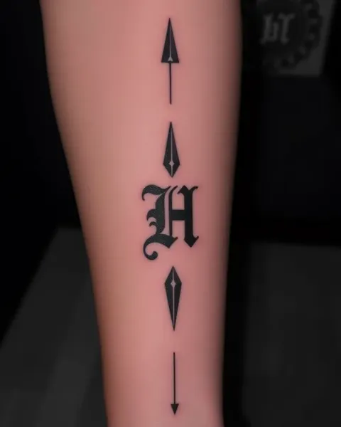 Idées de Tatouages Initiales pour des Noms et des Initials Personnalisés