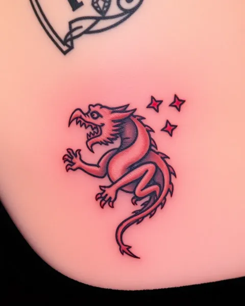 Idées de Tatouages de Dragon Miniature pour un Style Minimaliste et Simple