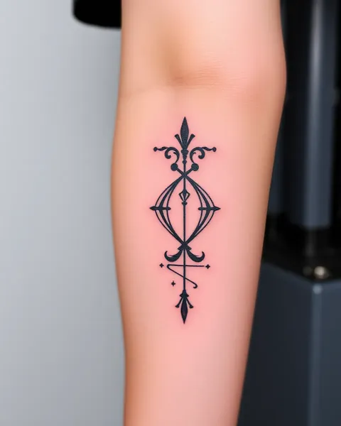 Idées de design de tatouage de marque de beauté unique