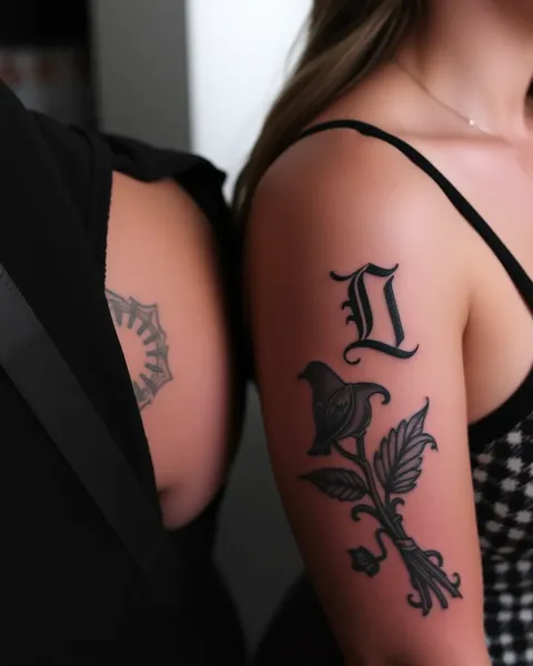 Idées de tatouage d'initial créatives pour des personnalités uniques