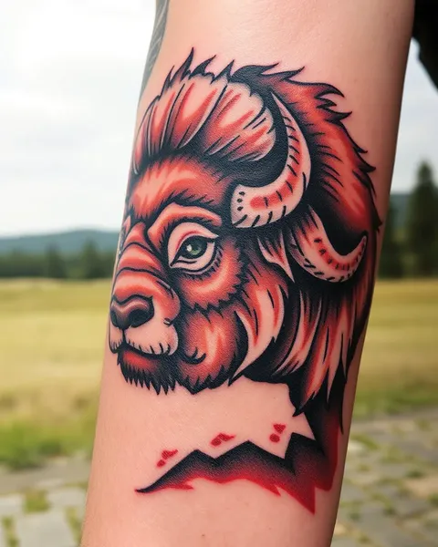 Idées de tatouage de bison pour votre prochain art corporel