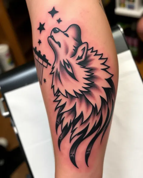 Idées de tatouage de loup traditionnel pour les hommes et les femmes