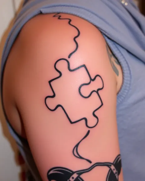 Idées de tatouage de pièce de puzzle et leur symbolisme