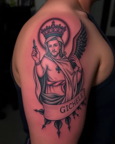 Idées de tatouages de Saint-Michel pour les hommes et les femmes