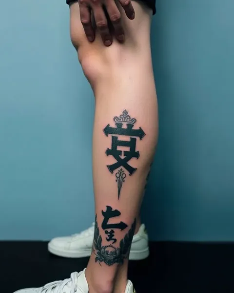 Idées de tatouages de jambe pour l'inspiration d'art corporel masculine