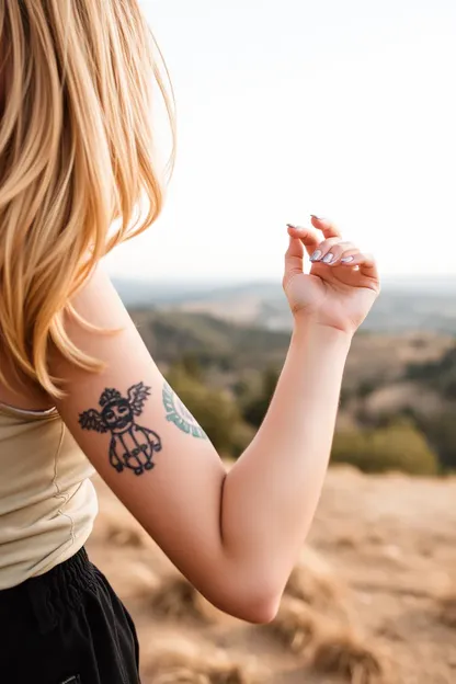 Idées de tatouages pour le avant-bras d'une fille