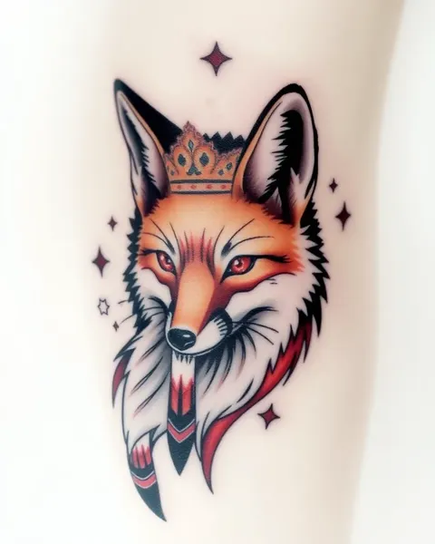 Idées de tatouages renard pour un art de couverture et un art dorsal