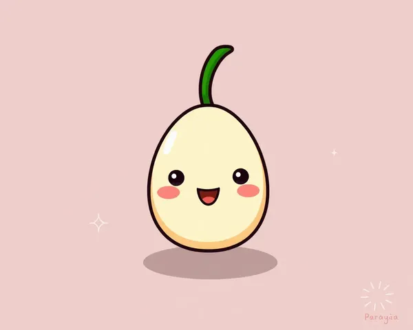 Illustration de patate kawaii PNG : Illustration kawaii de pomme de terre trouvée