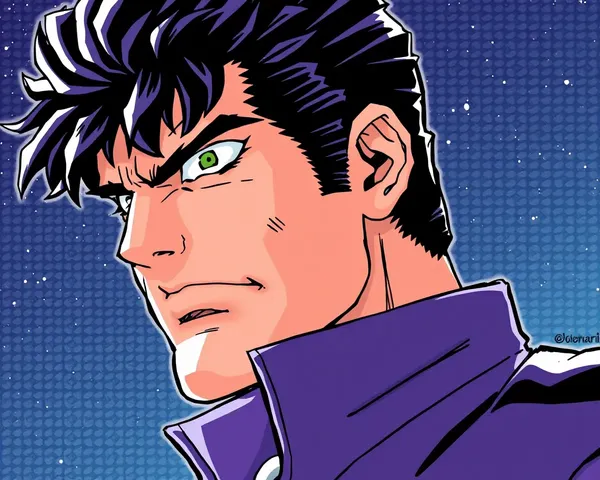 Image PNG de Jotaro Kujo P4 manga