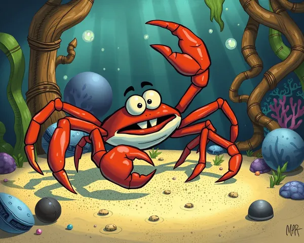 Image PNG de Mr Krabs agrandie