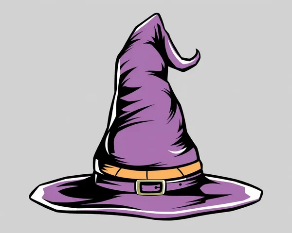 Image PNG de chapeau de sorcière pour occasions magiques