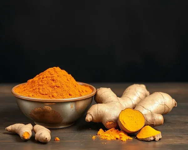 Image PNG de curcuma et gingembre : format de fichier