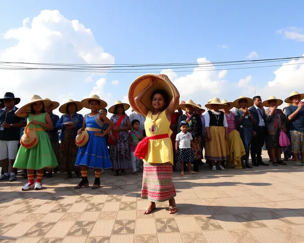 Image PNG de la petite fille dansant réapparaît à nouveau