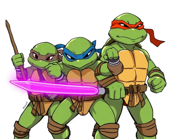 Image PNG des tortues ninja trouvée en ligne