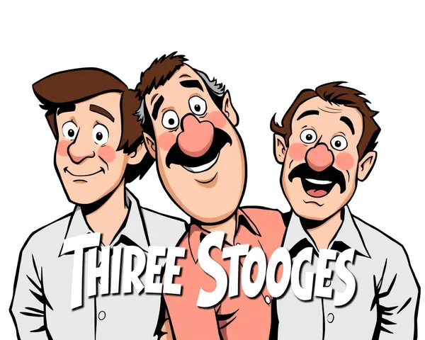 Image PNG transparente des Trois Stooges trouvée