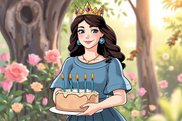 Image de Joyeux Anniversaire Lisa avec un Cadeau Chéri