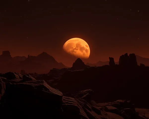 Image de Mars prise avec la caméra de chat rouge 51